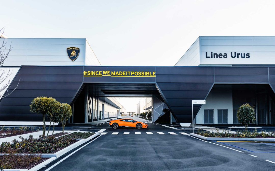 Linea Urus Stabilimenti Lamborghini